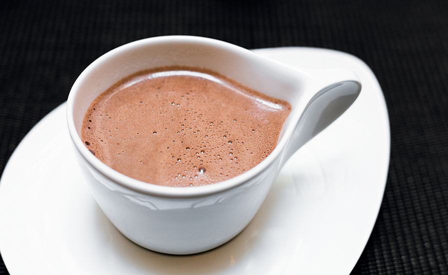 Chocolat chaud / Tea-Time à L'Hôtel Burgundy