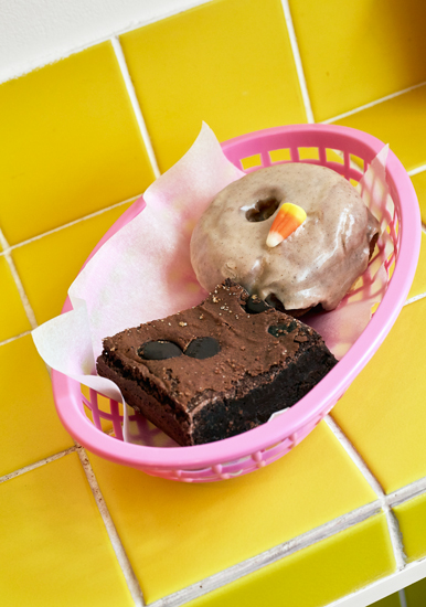 Boneshaker Doughnuts - Donut pumpkin et Brownie