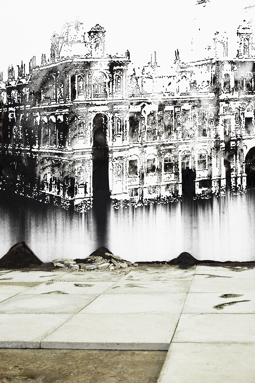 Notre monde brûle, Nicolas Daubanes - L'huile et l'eau (Palais de Tokyo, 2020)
