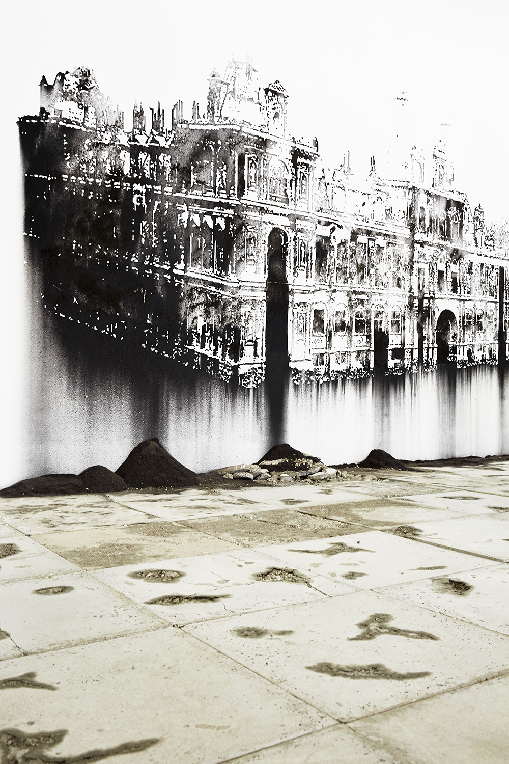 Notre monde brûle, Nicolas Daubanes - L'huile et l'eau (Palais de Tokyo)